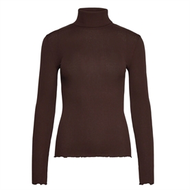 Rosemunde RWBeatha Silk Rullekrave T-shirt, Mole